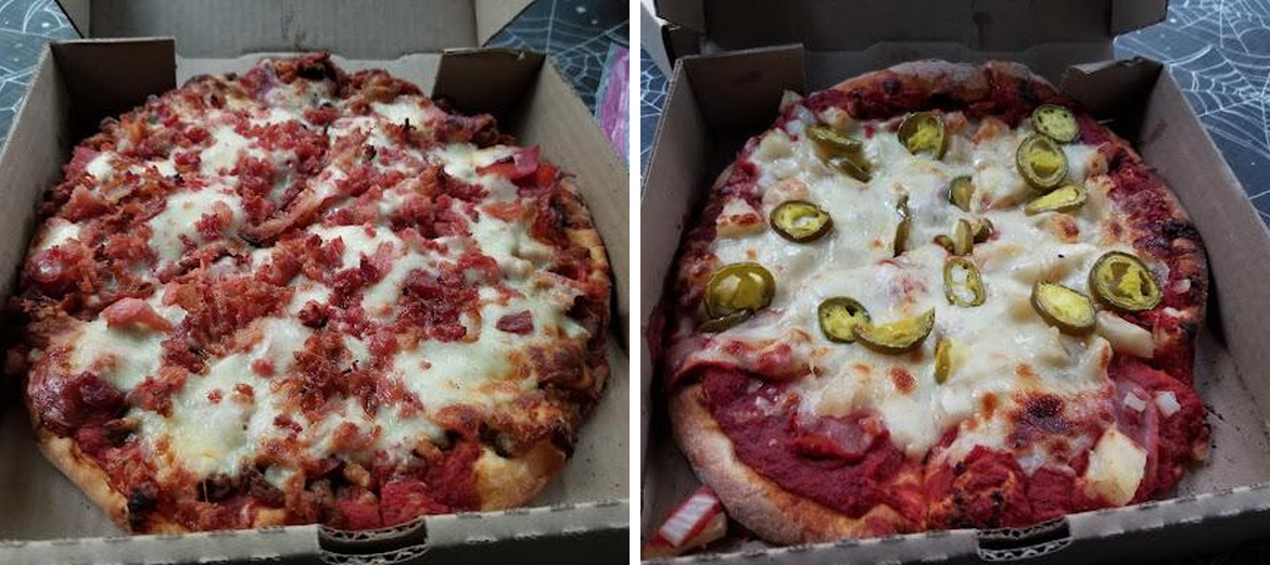 Steve's Pizza Menu